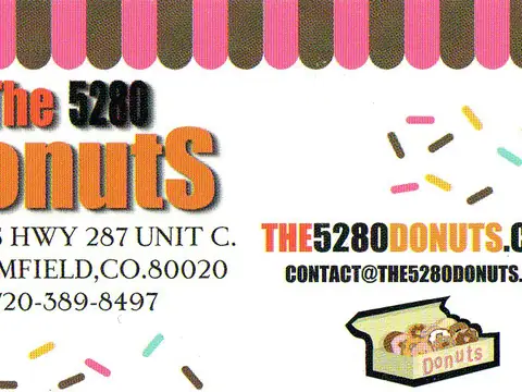 The 5280 Donuts in Broomfield, CO