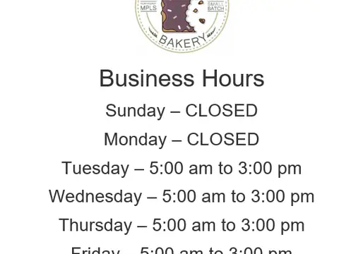Sarah Jane's Bakery in Minneapolis, MN