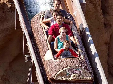Log Ride Funnel Cake in Buena Park, CA