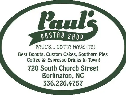 Paul's Pastry Shop in Burlington, NC