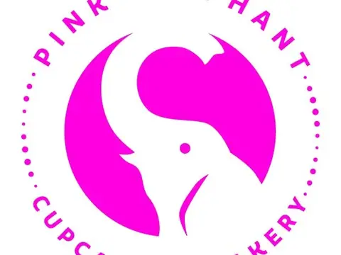 Pink Elephant Cupcakes