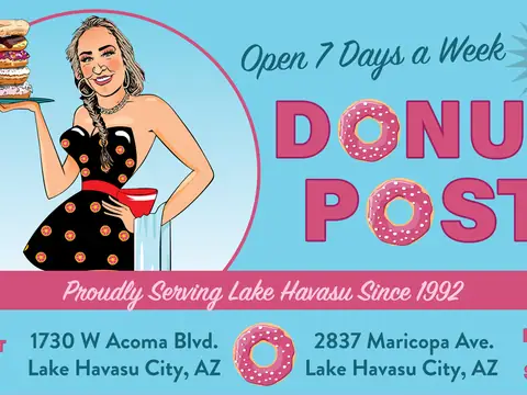 Donut Post in Lake Havasu City, AZ