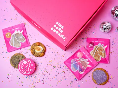 Pink Door Cookies