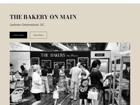 The Bakery on Main in Greenwood, SC