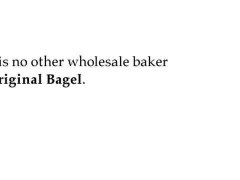 Original Bagel Company