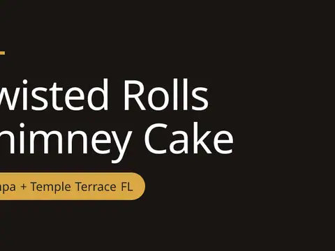 Twisted Rolls Chimney Cake in Tampa, FL