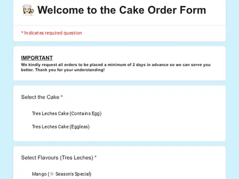 Tres Leches Queen