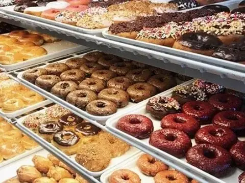 The Original Rainbow Donuts