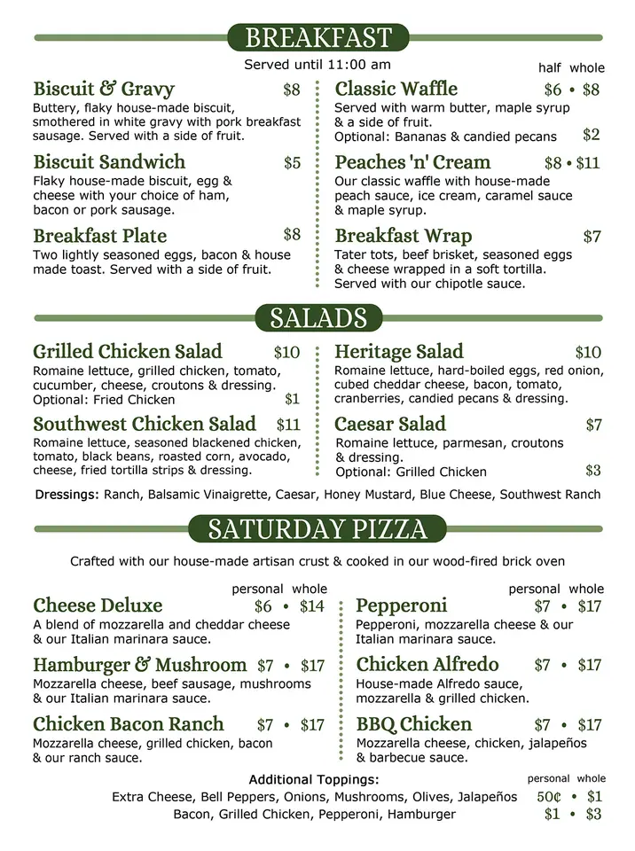 The Heritage Table in Nickelsville, VA