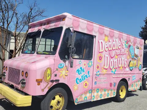 Deddle's Donuts Food Truck and Donut Shop Lexington Market in Baltimore, MD