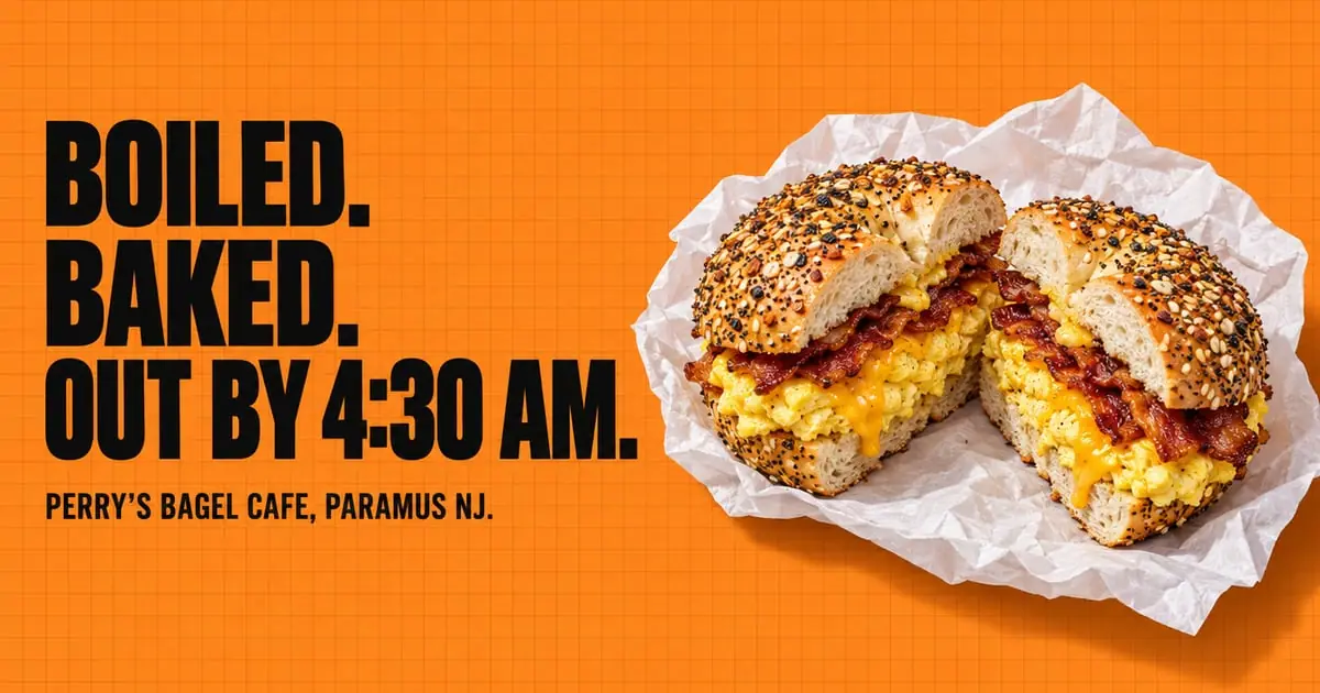 Perrys Bagel Cafe in Paramus, NJ