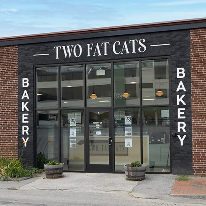 Two Fat Cats Bakery in Portland, ME