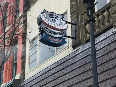 Cops & Doughnuts in Bay City, MI