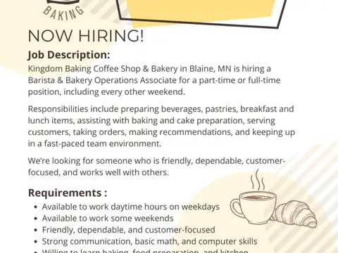 Kingdom Baking in Circle Pines, MN