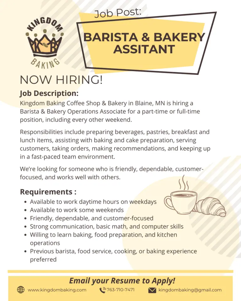 Kingdom Baking in Circle Pines, MN