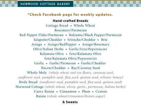 Norwood Cottage Bakery