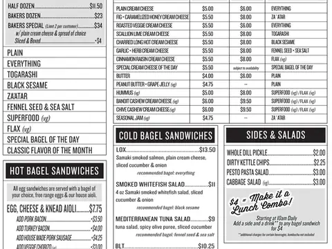 Knead Bagels in Philadelphia, PA