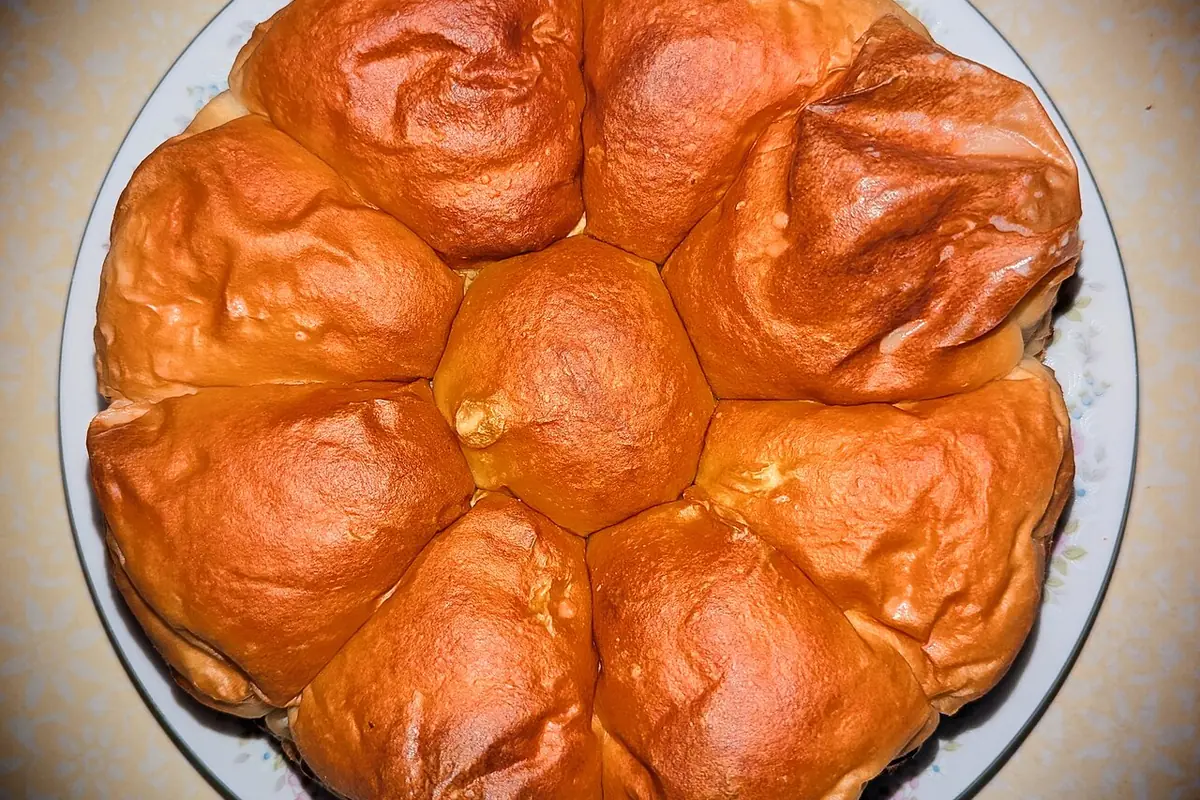 Japanese milk bread as buns, homemade - Massachusetts — illustrative photo