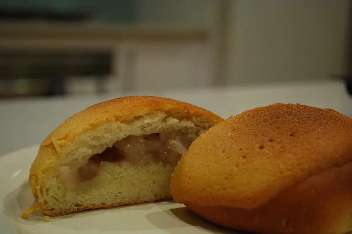 Insides - Mexican Taro Bun — illustrative photo