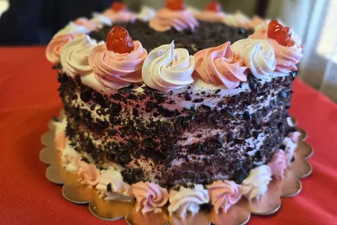 Birthday Cake (decorated) — illustrative photo