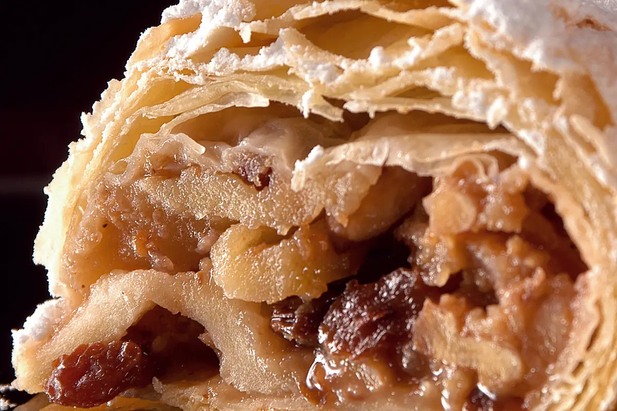 Wiener Apfelstrudel — illustrative photo