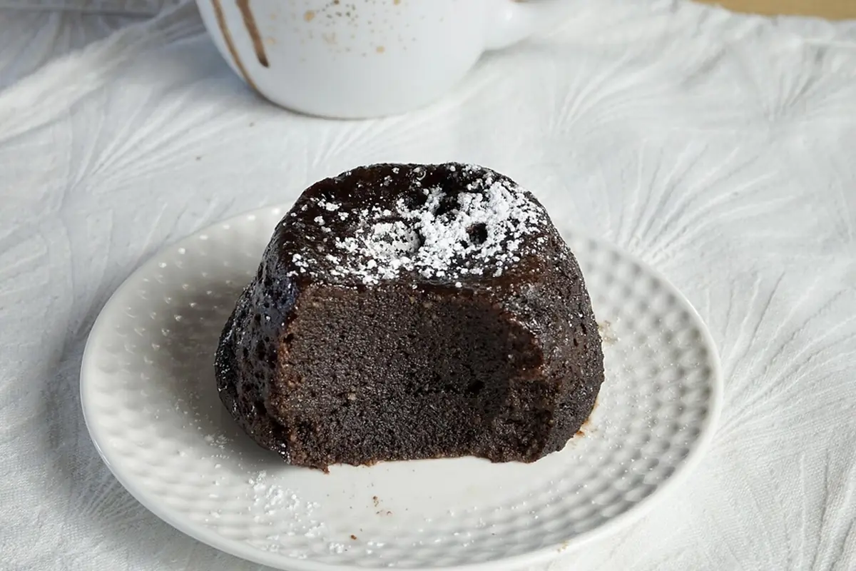 Chocolate Mug Cake (KETO, LCHF, Low Carb, Gluten free, FIT) — illustrative photo