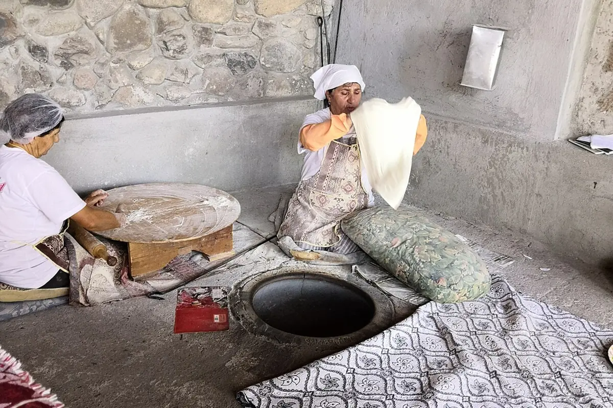 Goght, lavash bakery (3) — illustrative photo
