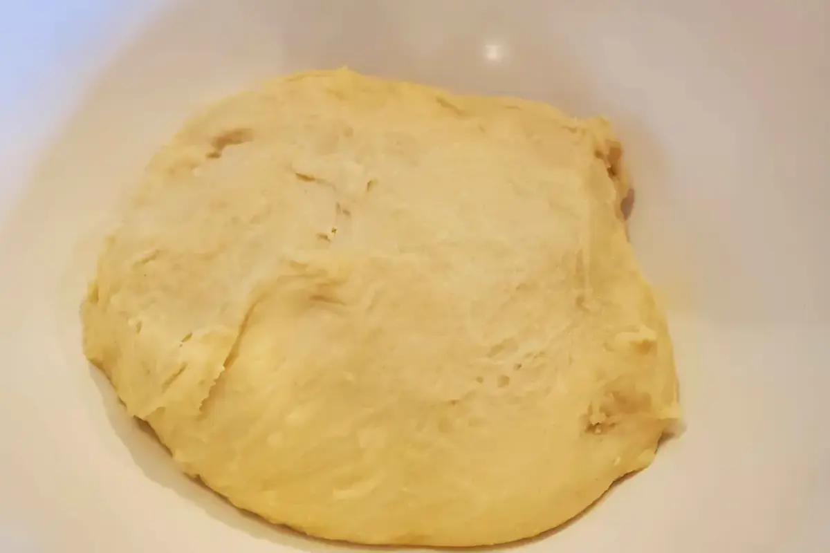 Pączki dough — illustrative photo