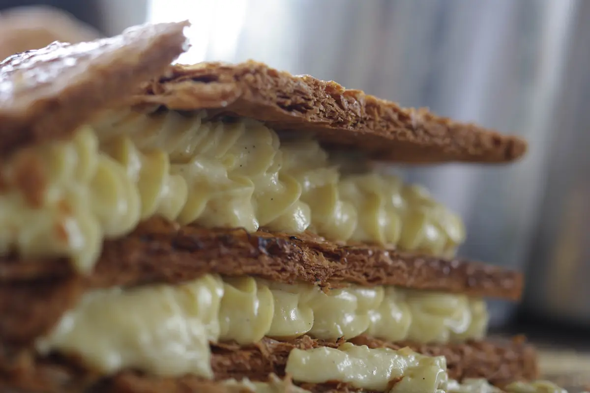 Mille-feuille structure — illustrative photo