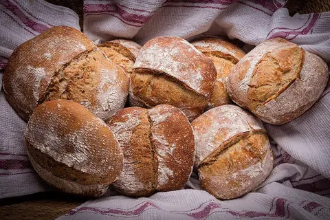 Home made sour dough bread — illustrative photo